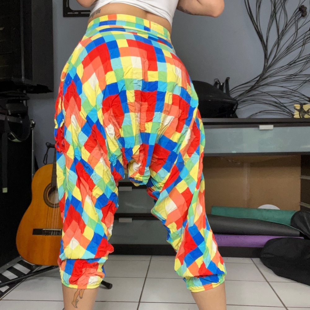 Colorful Buddha pants